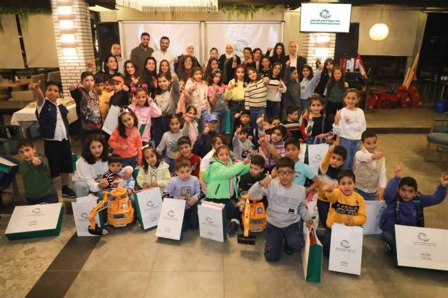 بنك سورية الدولي الإسلامي يقيم مأدبة إفطار "لأطفال SOS " وجمعية "التميز في كفالة اليتيم"