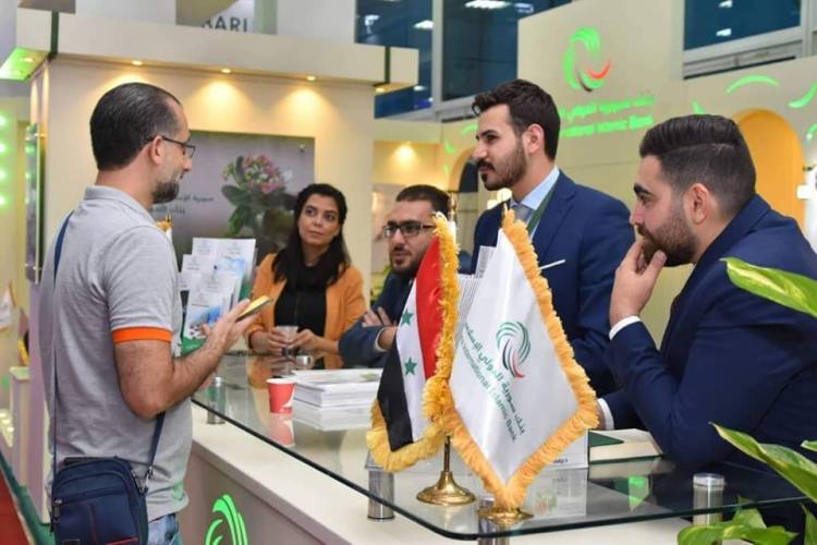 مشاركة مميزة لبنك سورية الدولي الإسلامي في معرض دمشق الدولي بدورته 61