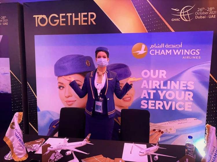 أجنحة الشام للطيران راعيةً  للمؤتمر والمعرض العالمي الثالث عشر للطيران الإنساني والمنظم من قبل برنامج الغذاء العالمي (WFP) في دبي. 