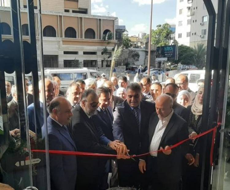 حاكم مصرف سورية المركزي يفتتح فرعاً جديداً لبنك سورية الدولي الإسلامي في "مجمع يلبغا"
